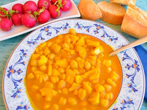 potaje de garbanzos express