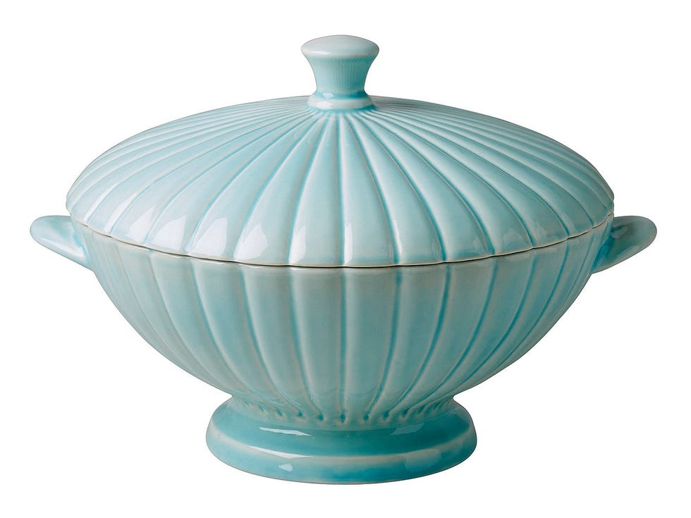 Dishware, Serveware, Tureen, Turquoise, Ceramic, Tableware, Aqua, Plate, Turquoise, Teal, 