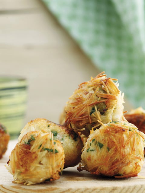 bolas de jamón y queso