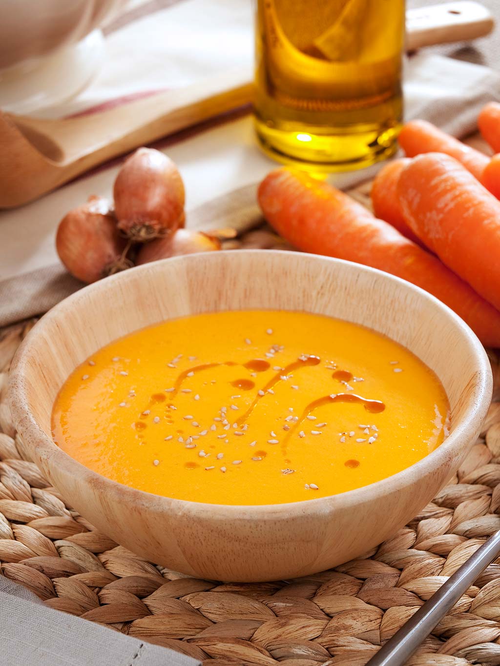 crema de zanahoria