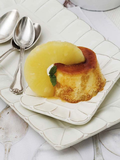 Flan de piña Flan de piña