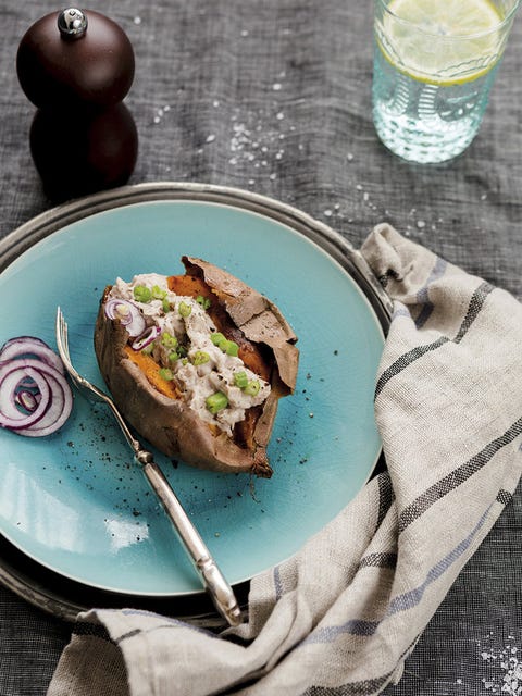 patatas rellenas de atún