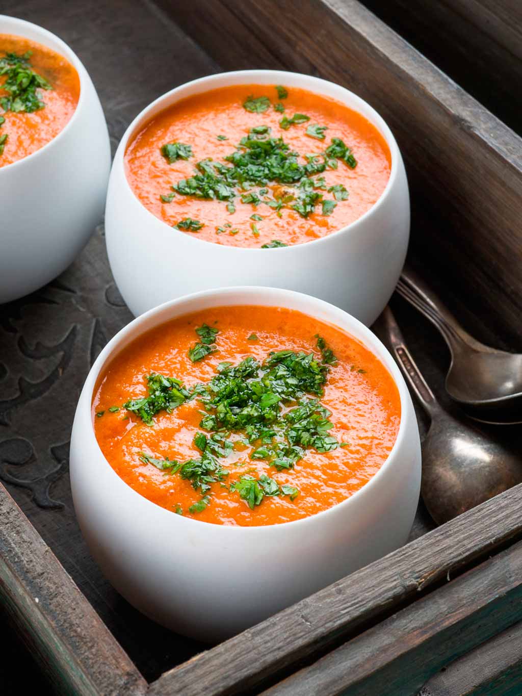 gazpacho de zanahoria