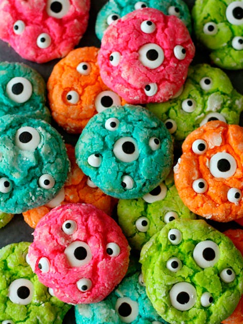 monstruos de colores