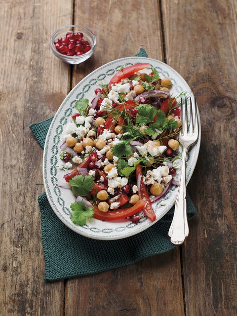 Ensalada de garbanzos y granada ensalada de garbanzos y granada