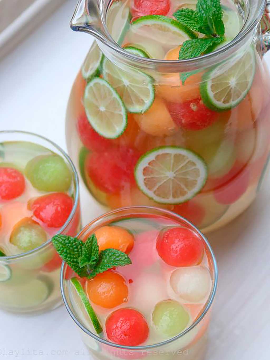 Sangría de melón
