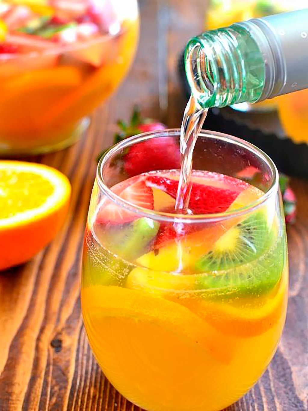 Sangría tropical