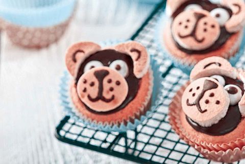 teddy bear cupcakes