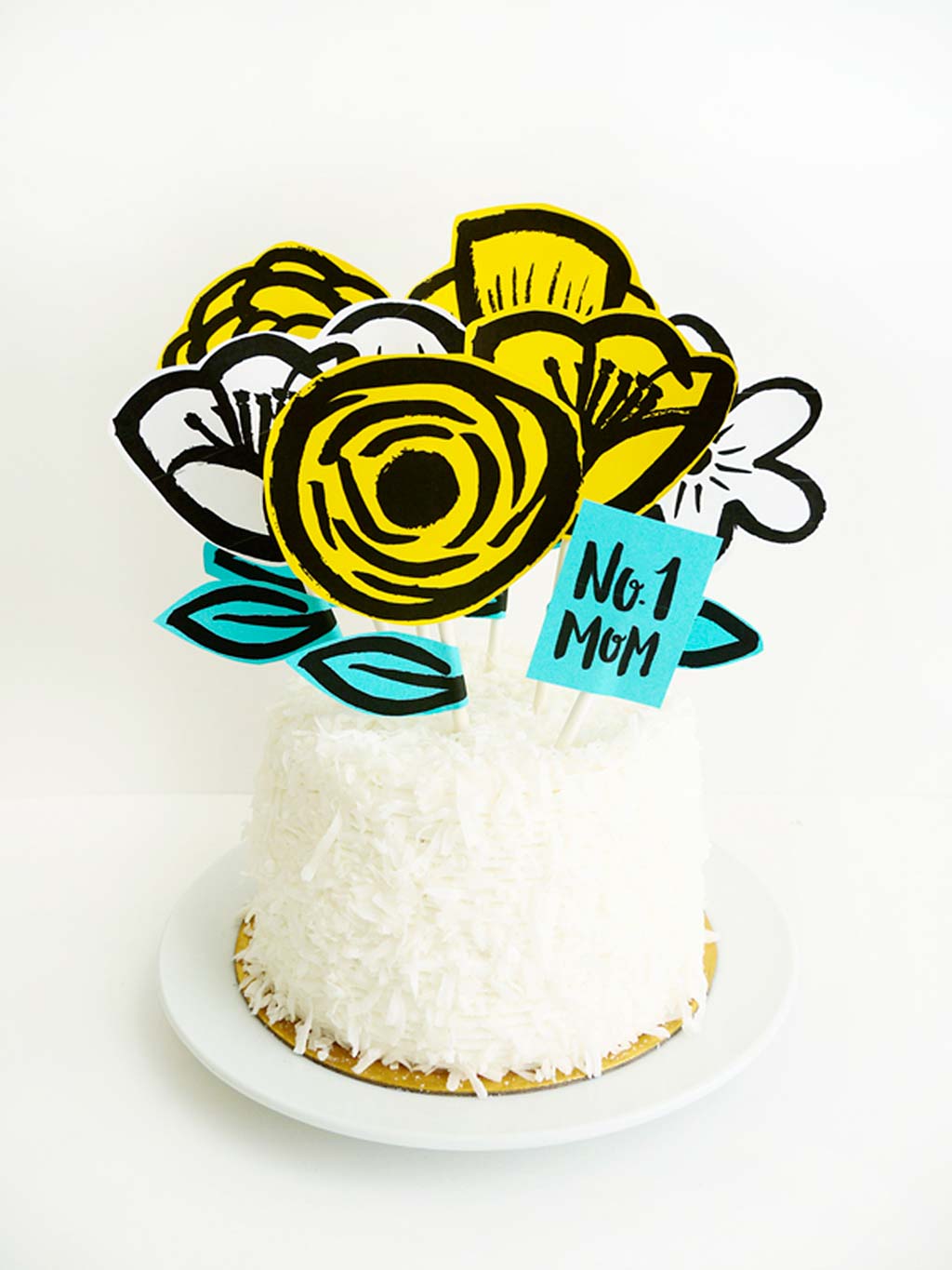 Yellow, Font, Illustration, Cake, Graphic design, Icing, 
