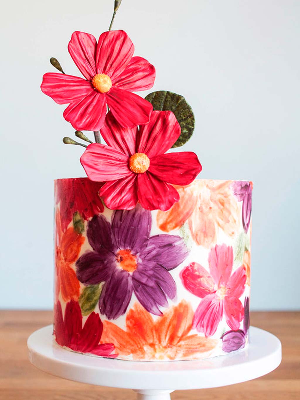 Pink, Icing, Petal, Cake, Flower, Cake decorating, Sugar paste, Fondant, Plant, Royal icing, 
