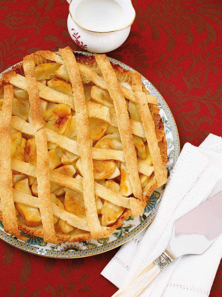 tarta de manzana al estilo inglés