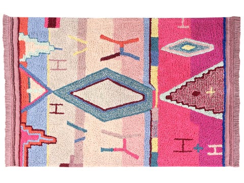Line, Rug, Rectangle, Textile, Magenta, Patchwork, Pattern, Art, 