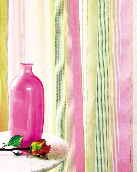 Textile, Magenta, Pink, Serveware, Colorfulness, Dishware, Purple, Bottle, Art, Flowering plant, 