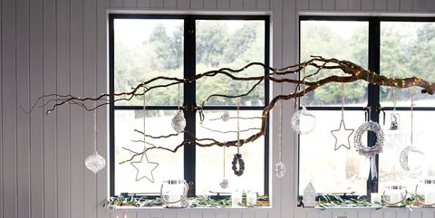White, Room, Furniture, Interior design, Table, Dining room, Branch, Home, Window, Design, 