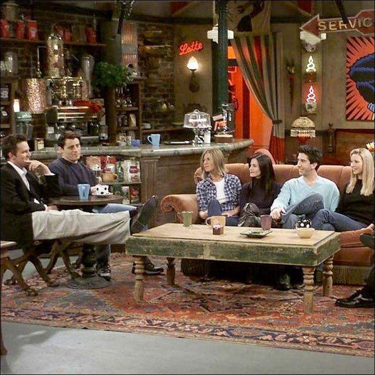 Recreamos La Decoracion De Friends Central Perk