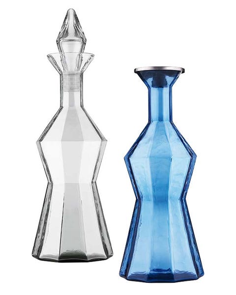 Blue, Glass, Bottle, Line, Azure, Aqua, Cobalt blue, Artifact, Creative arts, Vase, 