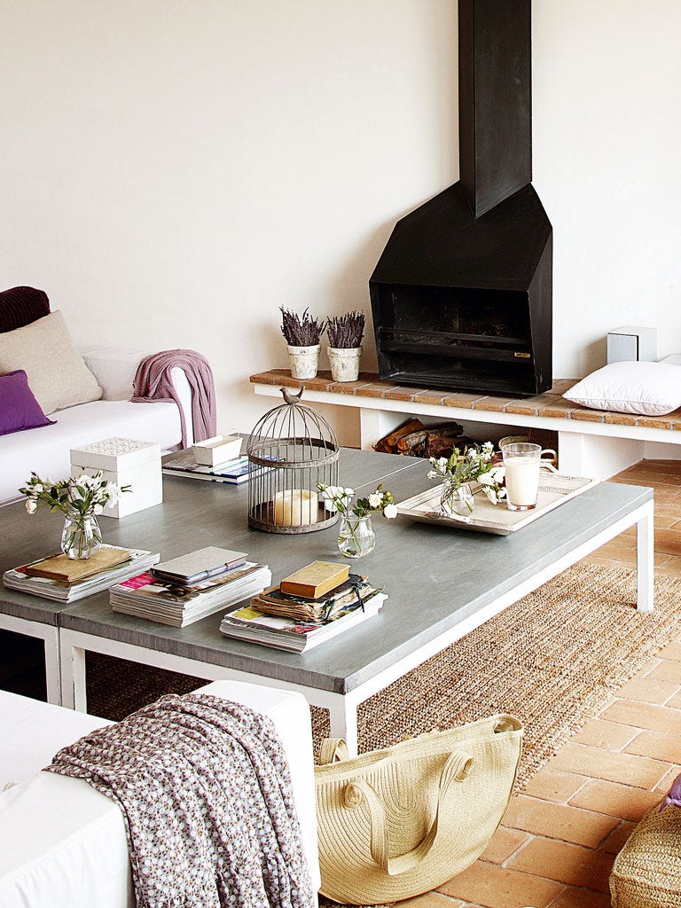 ideas para decorar las mesas de centro