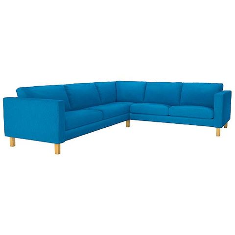 Blue, Furniture, Couch, Living room, Electric blue, Turquoise, Rectangle, Azure, Cobalt blue, Outdoor furniture, 