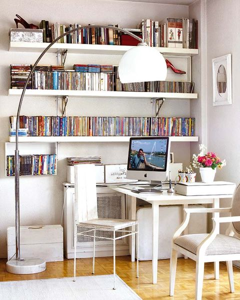 Shelf, Shelving, Furniture, Bookcase, Room, Interior design, Living room, Desk, Building, Table, 