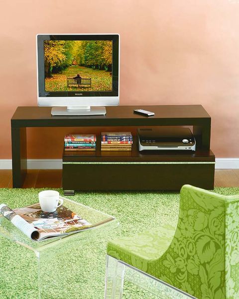 Green, Display device, Electronic device, Room, Flat panel display, Television set, Television accessory, Living room, Output device, Entertainment center, 
