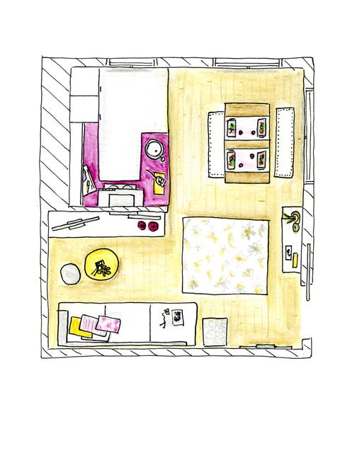 Pink, Line, Purple, Magenta, Rectangle, Parallel, Lavender, Illustration, Artwork, Drawing, 