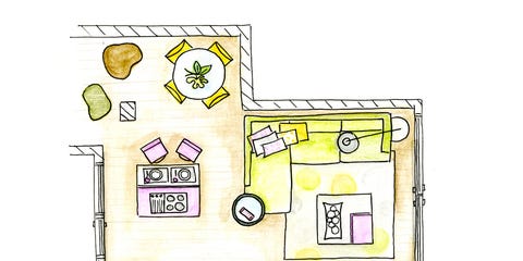 Yellow, White, Line, House, Parallel, Rectangle, Artwork, Illustration, Plan, Drawing, Yellow, White, Line, House, Parallel, Rectangle, Artwork, Illustration, Plan, Drawing,
