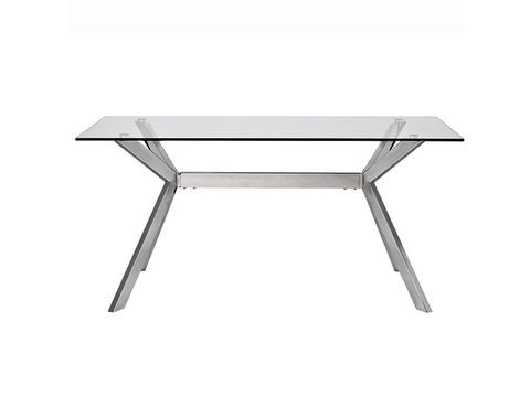 Line, Grey, Rectangle, Coffee table, Aluminium, Steel, Silver, 