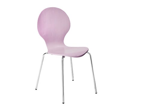 Product, Furniture, Line, Chair, Magenta, Purple, Lavender, Material property, Plastic, 