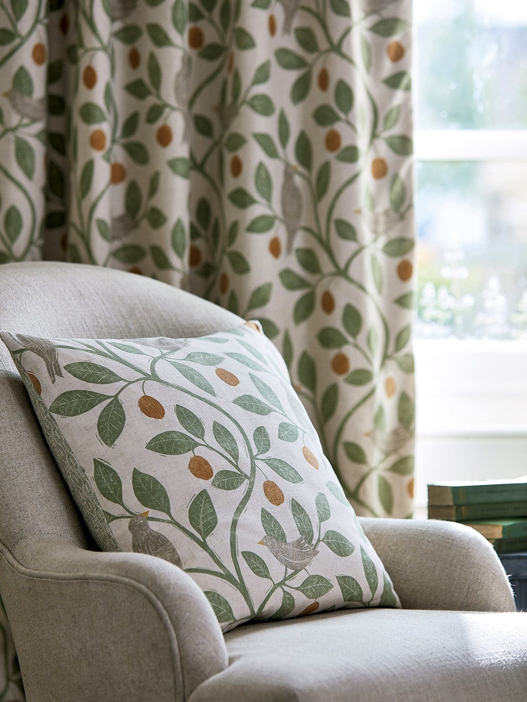 Furniture, Curtain, Living room, Interior design, Room, Couch, Slipcover, Wall, Chair, Textile, 