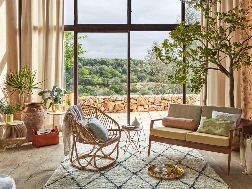 Furniture, Living room, Room, Property, Interior design, Coffee table, Chair, Table, Home, Building, 