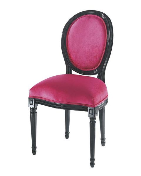 Product, Furniture, Magenta, Chair, Purple, Black, Maroon, Armrest, Still life photography, Plastic, 