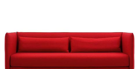 Brown, Red, Couch, Furniture, Interior design, Rectangle, Living room, Maroon, Black, studio couch, 