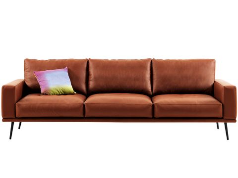 Brown, Furniture, Couch, Room, Interior design, Orange, Tan, Rectangle, Living room, Maroon, 