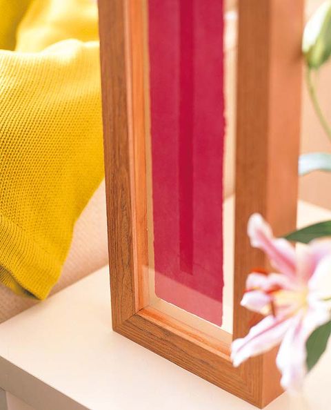 Yellow, Wood, Petal, Pink, Wood stain, Tints and shades, Paint, Rectangle, Peach, Plywood, 
