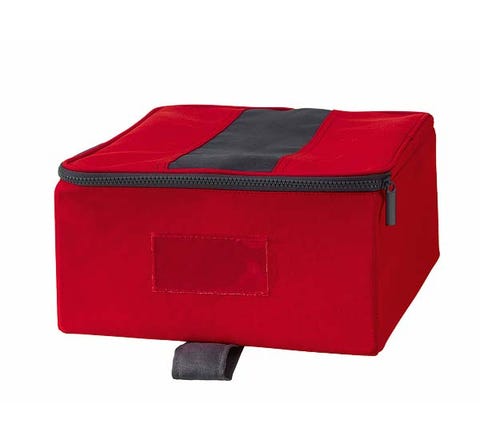 Red, Carmine, Maroon, Rectangle, Baggage, Pocket, Home accessories, Plastic, 