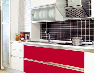Product, Property, Room, Floor, Interior design, Line, Countertop, Kitchen, Cabinetry, Tile, 