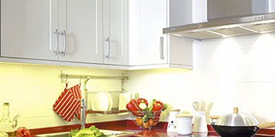 Room, Kitchen, White, Major appliance, Kitchen stove, House, Stove, Home appliance, Kitchen appliance, Grey, 