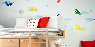Blue, Product, Wood, Room, Interior design, Wall, Property, Bedding, Furniture, Textile, Blue, Product, Wood, Room, Interior design, Wall, Property, Bedding, Furniture, Textile,