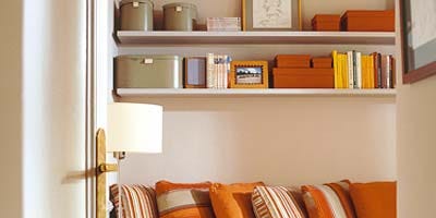 Room, Wood, Property, Interior design, Wall, Orange, Shelving, Shelf, Linens, Bedding, Room, Wood, Property, Interior design, Wall, Orange, Shelving, Shelf, Linens, Bedding,