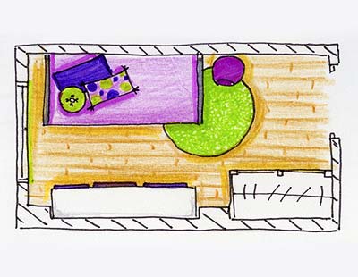 Purple, Line, Violet, Magenta, Rectangle, Parallel, Lavender, Illustration, Drawing, Child art, 