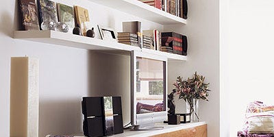 Room, Interior design, Wall, Interior design, Home, Shelf, Display device, House, Shelving, Cabinetry, Room, Interior design, Wall, Interior design, Home, Shelf, Display device, House, Shelving, Cabinetry,