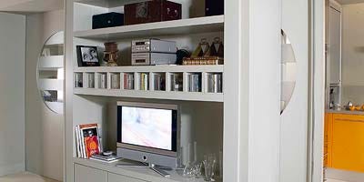 Room, Interior design, Property, Display device, Orange, Wall, Floor, Dishware, Serveware, Home, Room, Interior design, Property, Display device, Orange, Wall, Floor, Dishware, Serveware, Home,