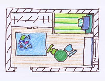 Line, Turquoise, Aqua, Artwork, Parallel, Illustration, Rectangle, Painting, Drawing, Still life, 