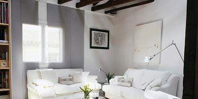 Room, Wood, Interior design, Floor, Property, Wall, Living room, Furniture, Home, White, 