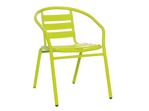 Yellow, Line, Chair, Armrest, 