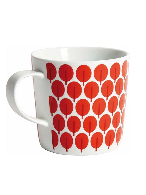 Cup, Serveware, Drinkware, Dishware, Red, Tableware, Mug, Pattern, Ceramic, Carmine, 