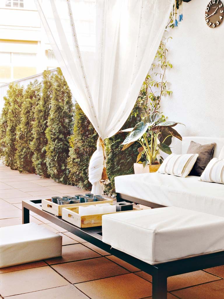 8 cortinas de exterior para vestir tu terraza o jardín