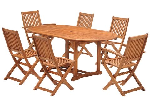 Product, Brown, Wood, Furniture, Table, Hardwood, Outdoor furniture, Chair, Tan, Outdoor table, 