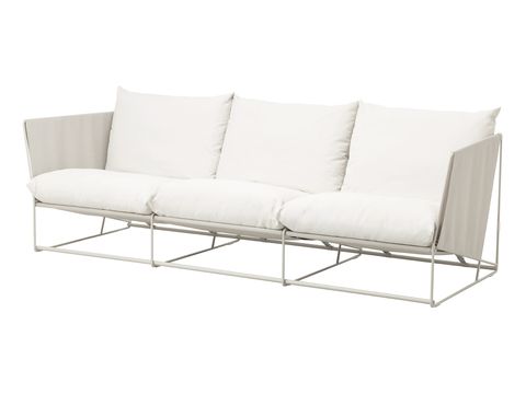 Furniture, Sofa bed, Outdoor furniture, Couch, Outdoor sofa, Chair, Loveseat, studio couch, Comfort, Beige, 
