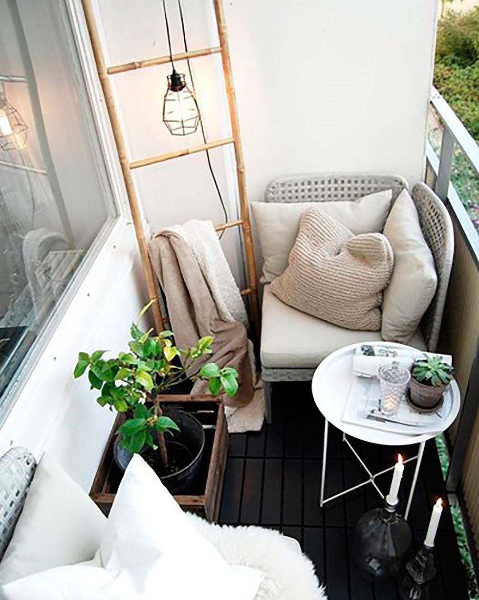Los muebles perfectos para terrazas pequeñas